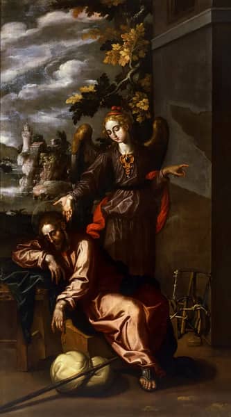 The Dream of Saint Joseph c1617 | Oil Painting Reproduction