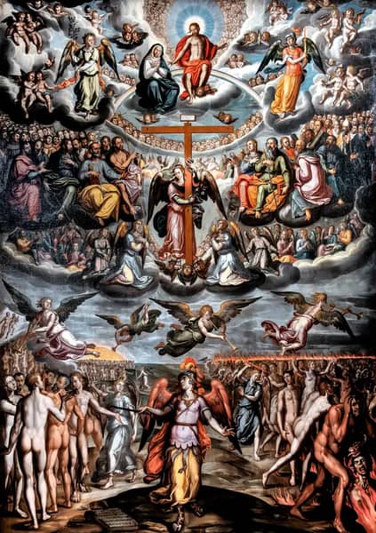 The Last Judgment 1614 by Francisco Pacheco | Oil Painting Reproduction