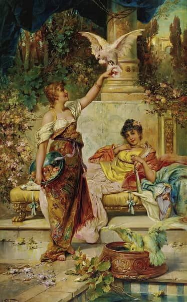 The Extraordinary Life by Hans Zatzka | Oil Painting Reproduction