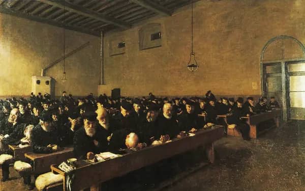 Last Day by Angelo Morbelli | Oil Painting Reproduction