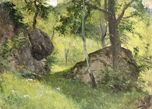 Bosco by Raffaello Sorbi | Oil Painting Reproduction