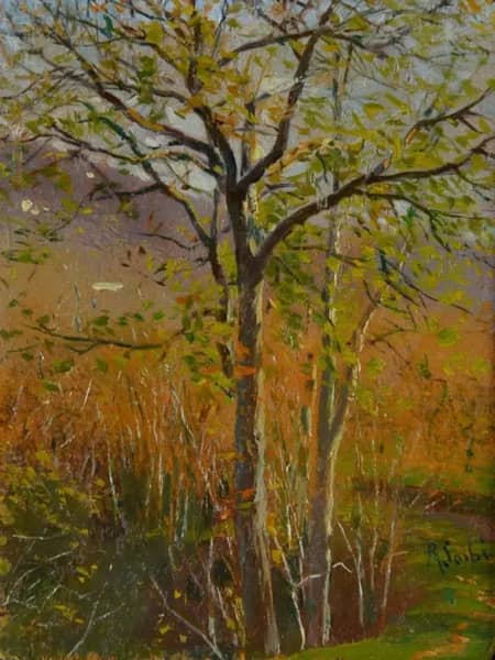 Trees by Raffaello Sorbi | Oil Painting Reproduction