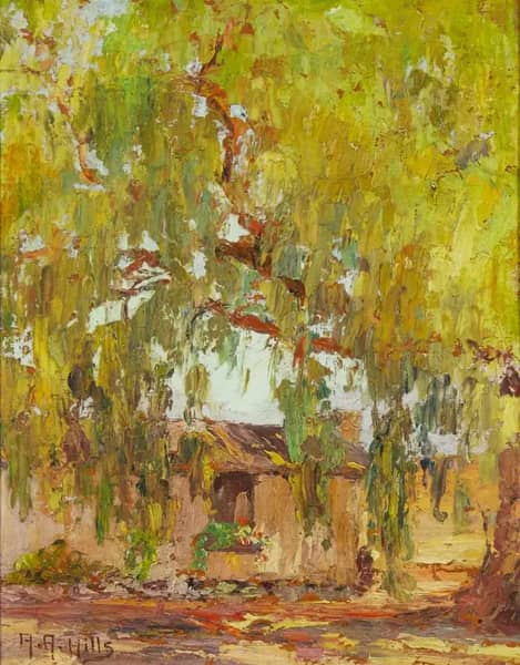 Under the Eucalyptus by Anna Althea Hills | Oil Painting Reproduction