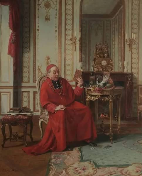 A Mischievous Pet by Victor Marais-Milton | Oil Painting Reproduction