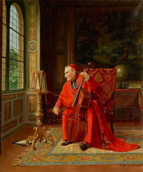 A Quiet Rehearsal by Victor Marais-Milton | Oil Painting Reproduction
