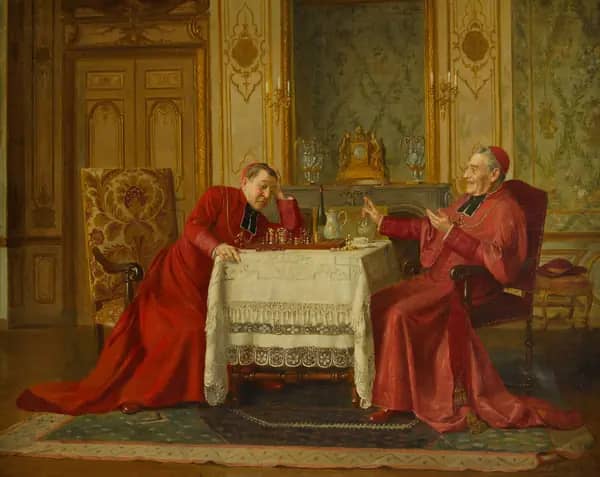 Checkmate by Victor Marais-Milton | Oil Painting Reproduction