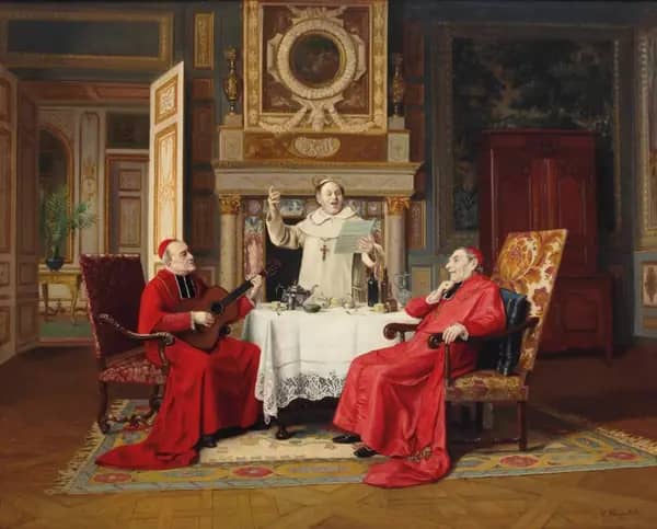 Musical Cardinals by Victor Marais-Milton | Oil Painting Reproduction