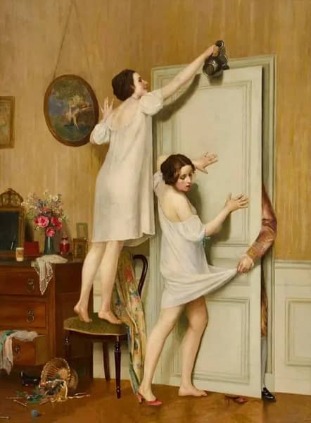 The Plotter by Victor Marais-Milton | Oil Painting Reproduction