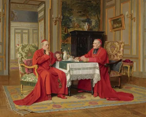 The Winning Hand by Victor Marais-Milton | Oil Painting Reproduction