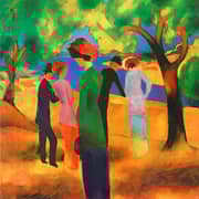 Oil Painting Reproductions of August Macke