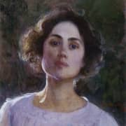 Oil Painting Reproductions of Elin Kleopatra Danielson Gambogi