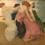 Oil Painting Reproductions of Arthur Frank Mathews
