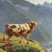 Oil Painting Reproductions of Eugene Burnand