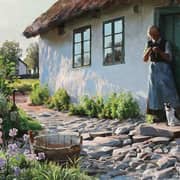 Oil Painting Reproductions of Peder Mork Monsted