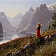 Oil Painting Reproductions of Hans Dahl