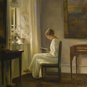 Oil Painting Reproductions of Carl Holsoe