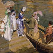 Oil Painting Reproductions of Emanuel Phillips Fox