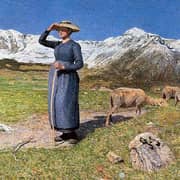 Oil Painting Reproductions of Giovanni Segantini