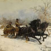 Oil Painting Reproductions of Antoni Piotrowski