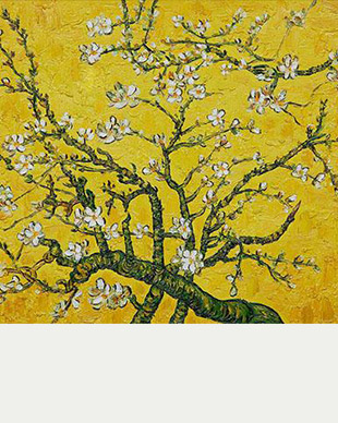 Vincent van Gogh - Branches of Almond Tree in Yellow