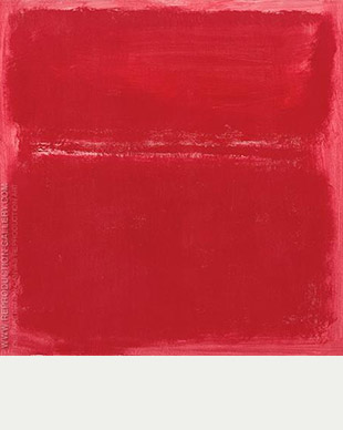 Rose Pink Divided Inspired - Mark Rothko